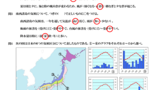 日本の気候区分プリント