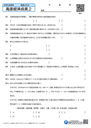 高度経済成長.2(問題)