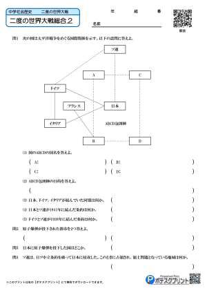 二度の世界大戦総合.2(問題)